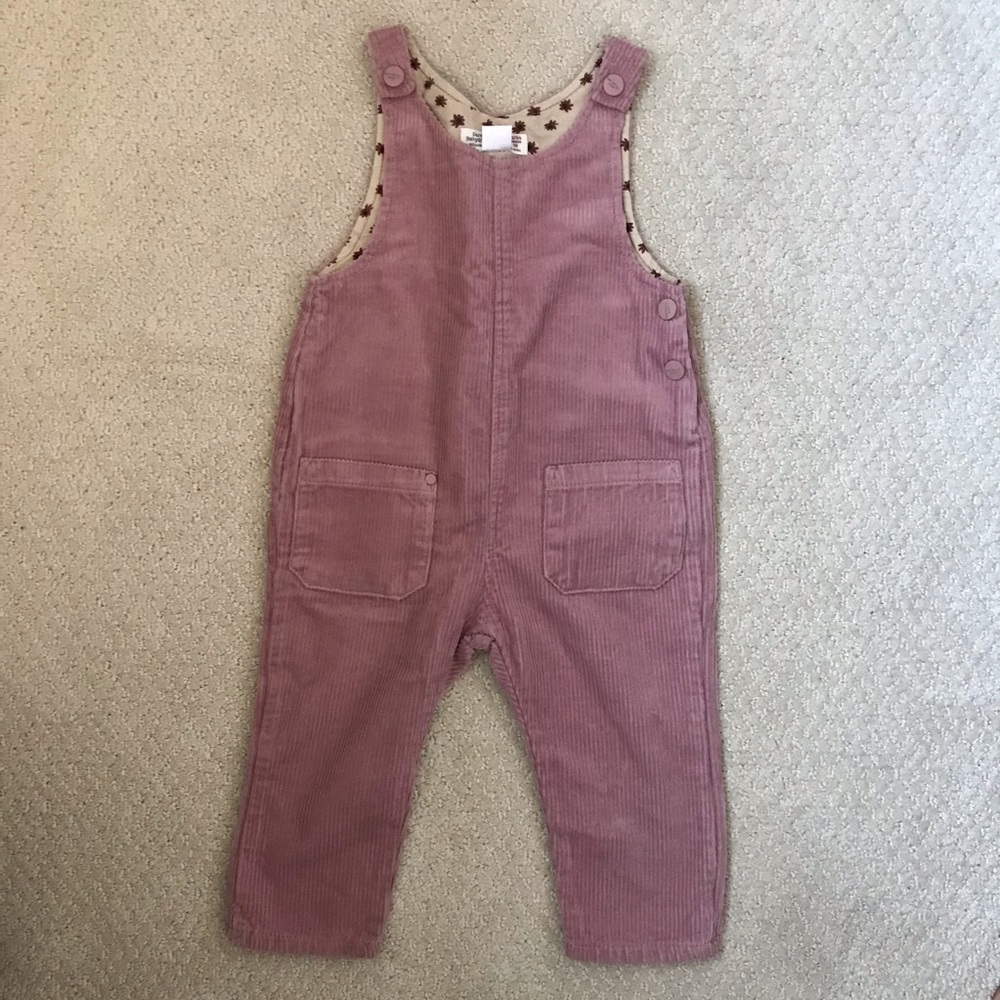 NWOT Zara baby corduroy overalls